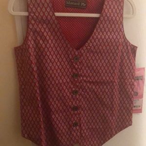 Mustard Pie Boys Vest Size 5 - NWT